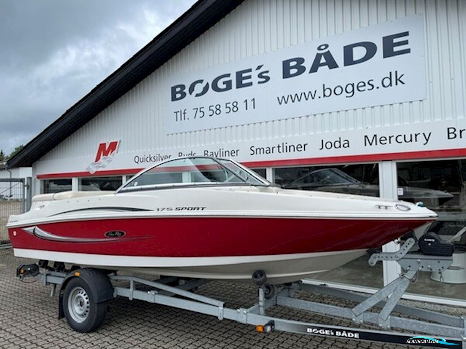 Searay 175 Sport Bowrider Med 135 hk Mercruiser 3,0L 4 Takt i/b