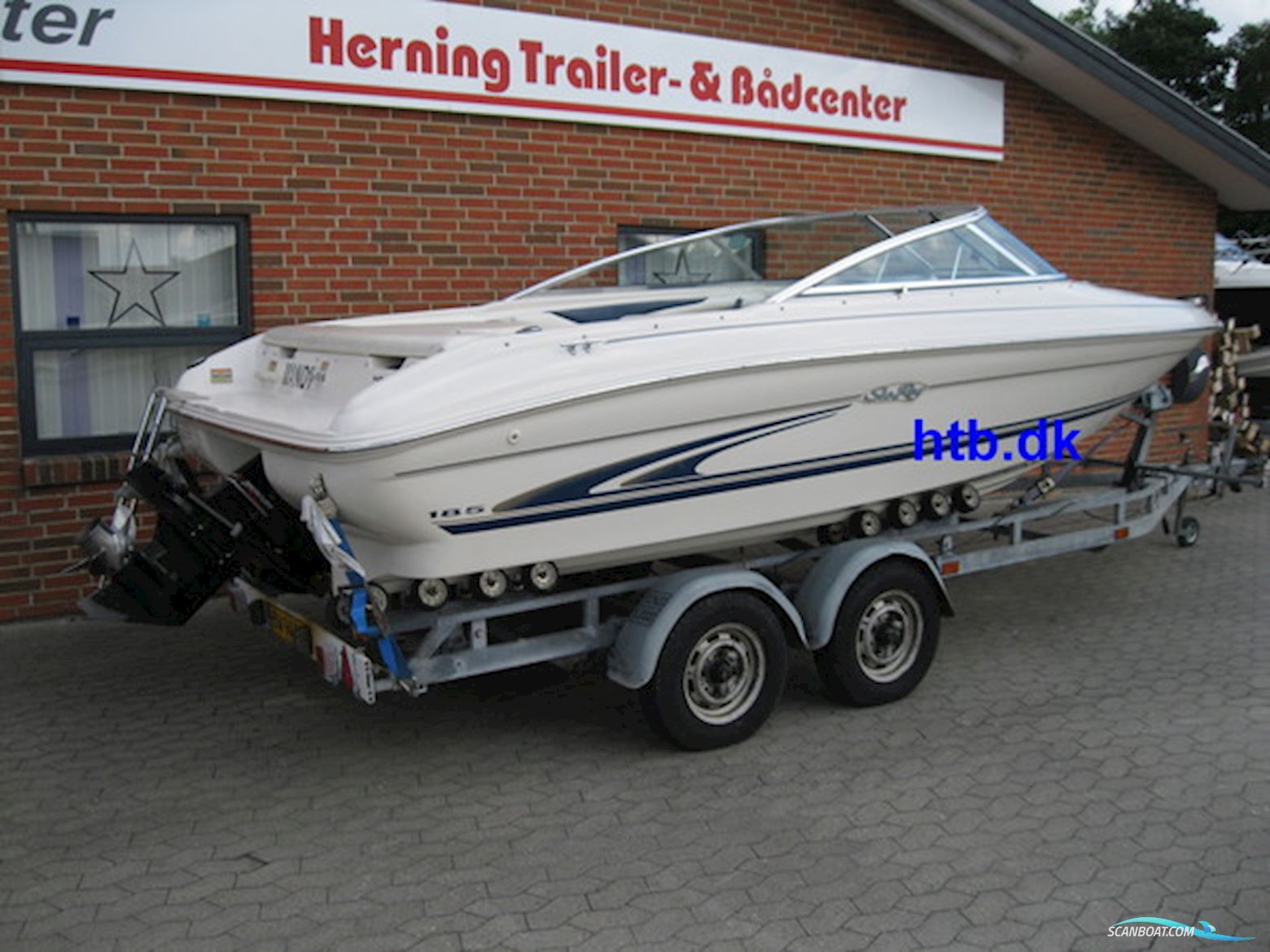 SeaRay 185 BR m/Mercruiser 4,3L EFi og Bramber trailer - NU NEDSAT KR. 15.000,- !