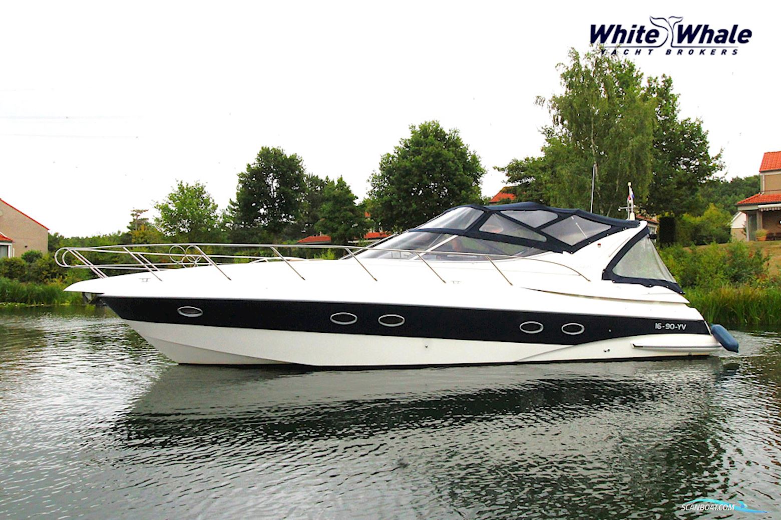 Sessa C42 Motorboat 2006, with 2x  Volvo Penta engine, The Netherlands