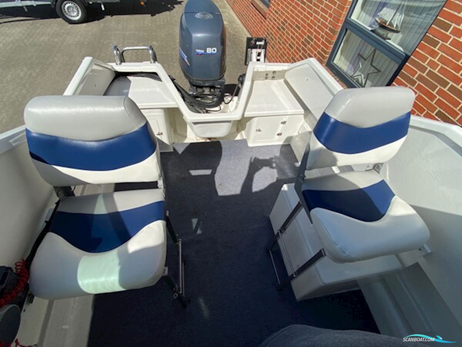 Shetland 570 m/Yamaha F80 hk 4-Takt - Solgt !