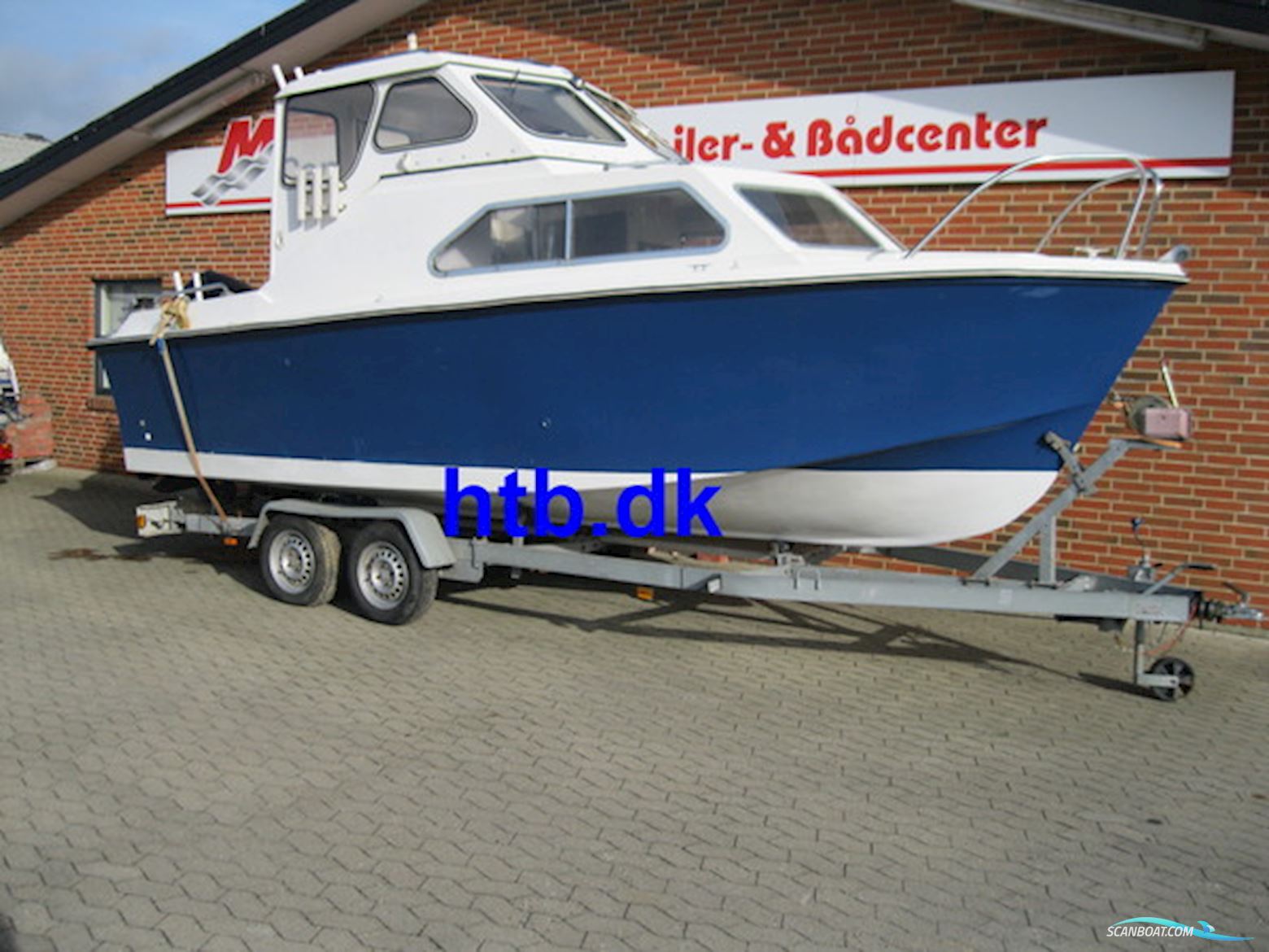 Shetland 640 weekend/kabinebåd m/Mercury F150 hk 4-takt Verado og buggi trailer - NU NEDSAT KR. 14.500,- !