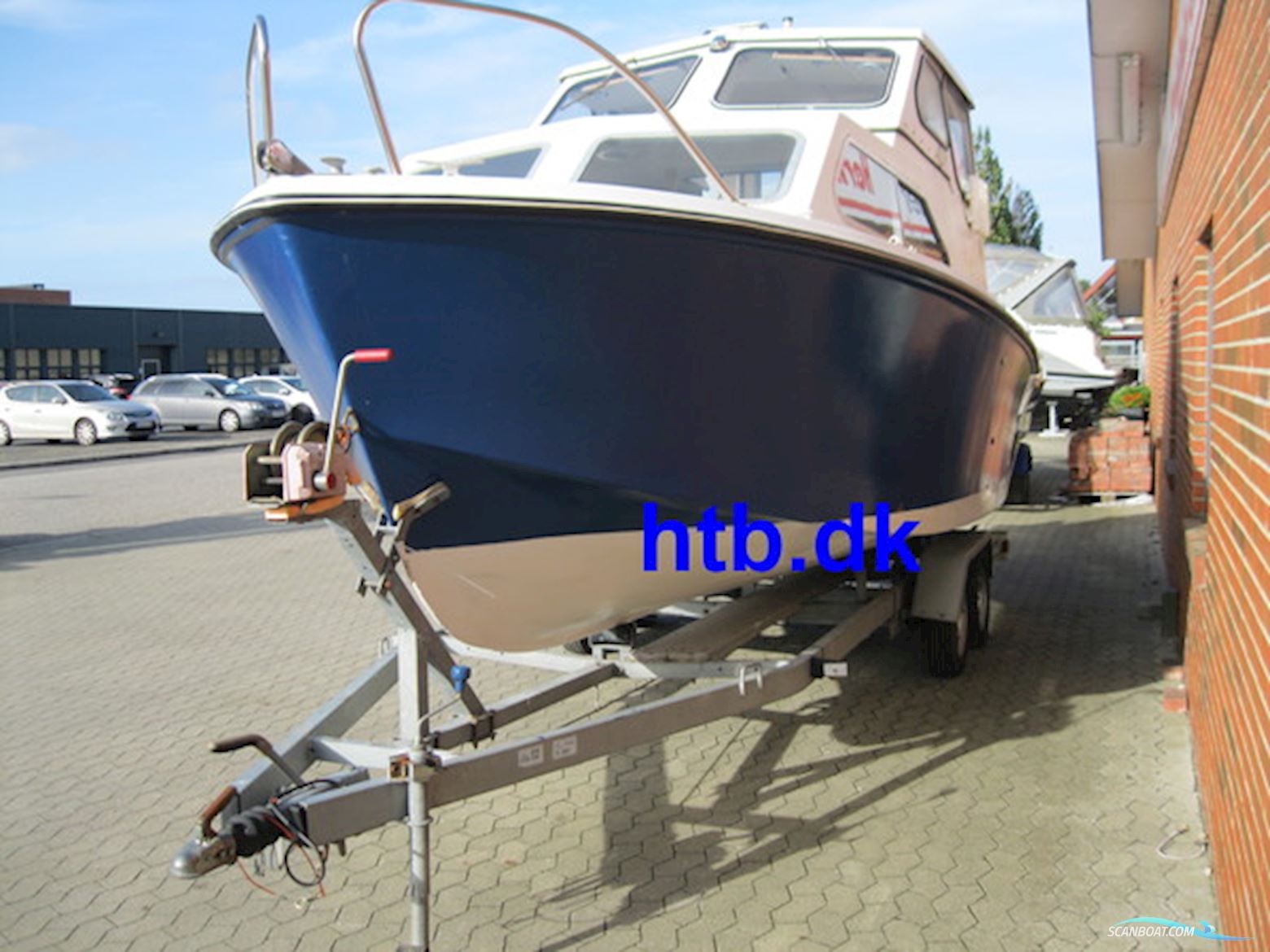 Shetland 640 weekend/kabinebåd m/Mercury F150 hk 4-takt Verado og buggi trailer - NU NEDSAT KR. 14.500,- !