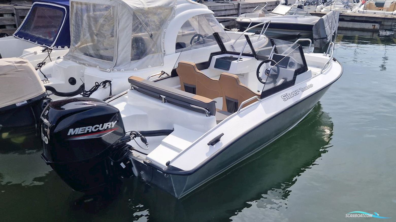 Silver Beaver BR Motorboat 2022, with Mercury engine, Sweden