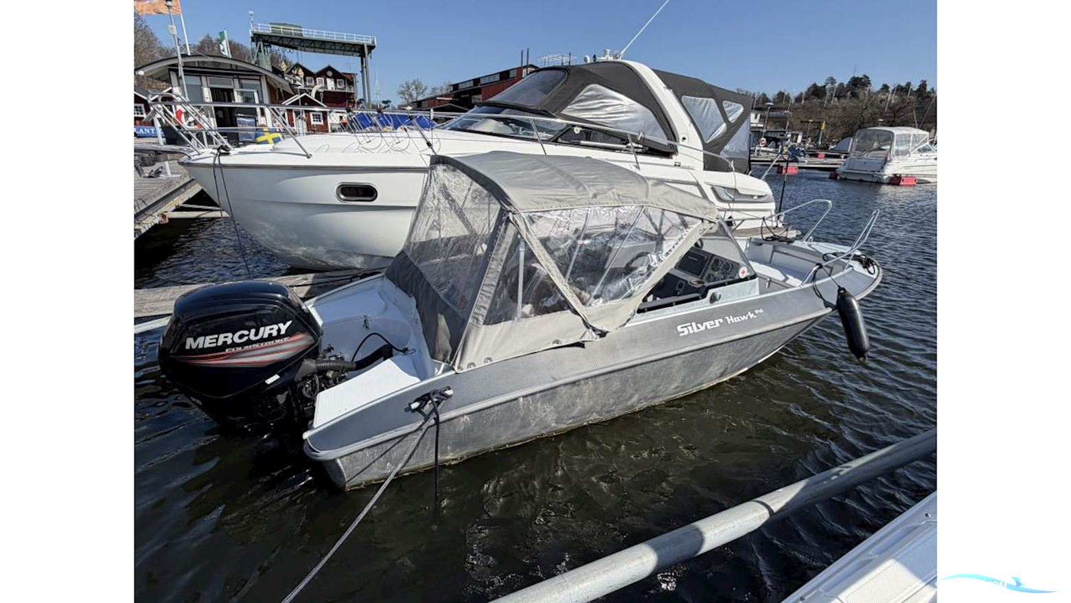 Silver HAWK BR Motorboat 2017, with Mercury engine, Sweden