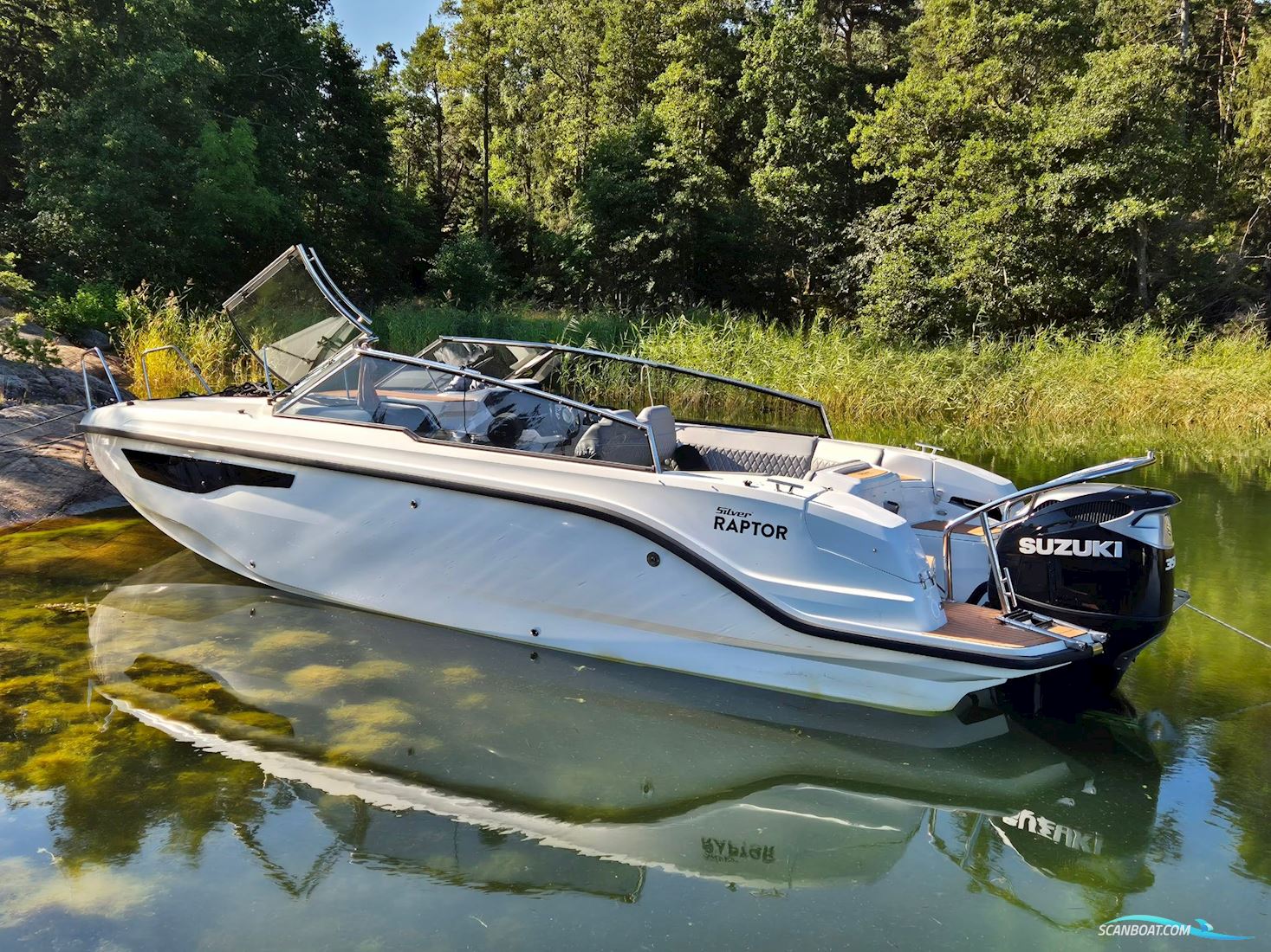 Silver Raptor Dcz Motorboat 2020, with Suzuki engine, Sweden