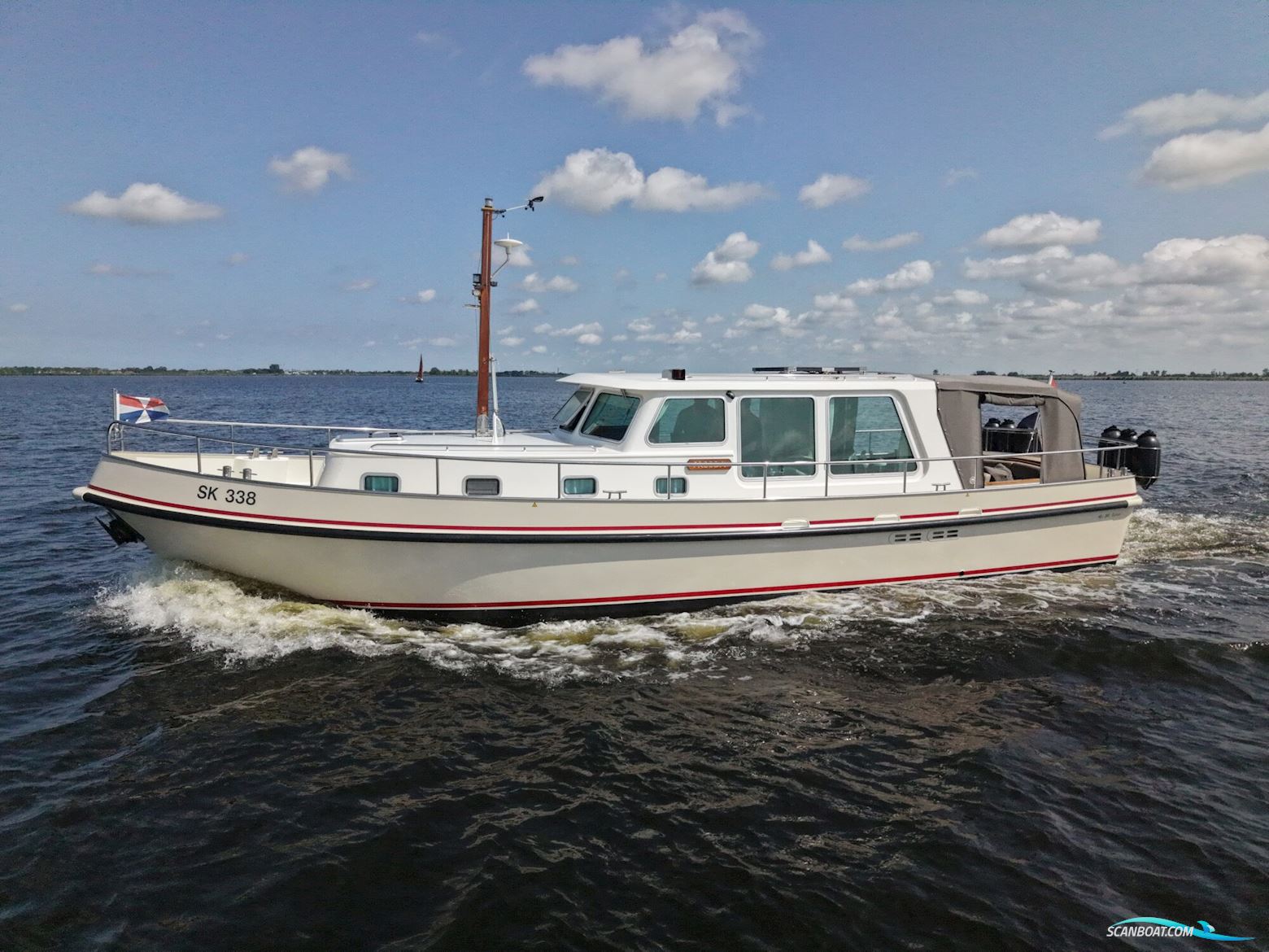 SK Kotter 1200 Sedan OK Motorboat 2009, with Volvo Penta engine, The Netherlands