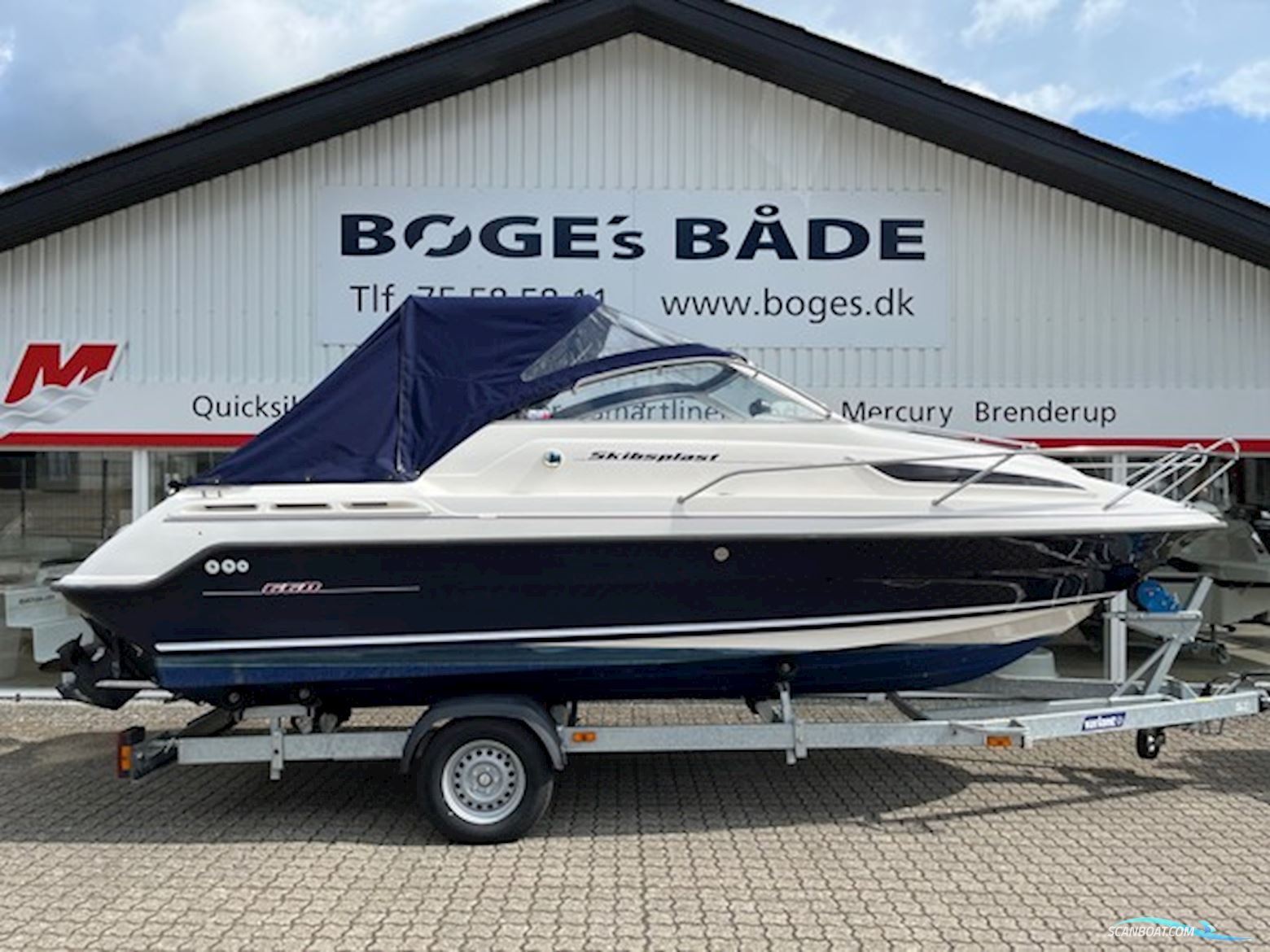 Skibsplast 660 DC Med 120 hk Mercruiser/Cummins Tdi Diesel - NU Til Sæsonpris Motorboat 2006, with Mercruiser engine, Denmark