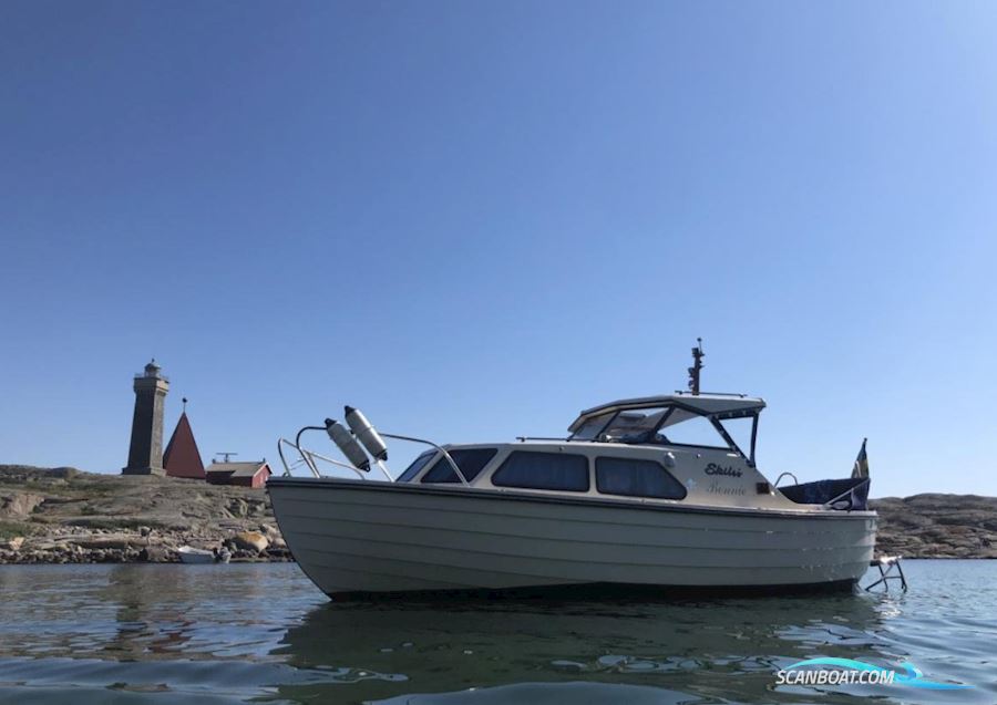 Skilsø 23 Hard Top Motorboat 1980, with Lombardini engine, Denmark
