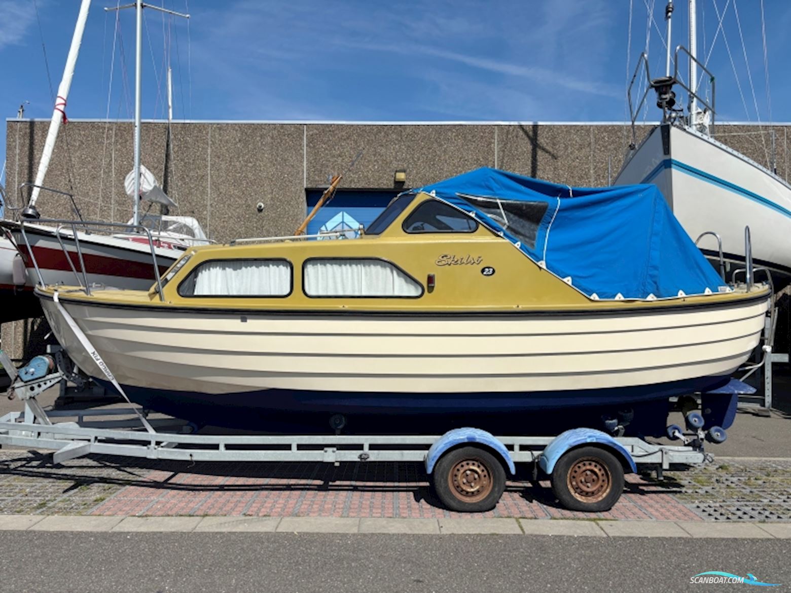 Skilsø 23 Motorbåd Motorboat 1976, with Solé engine, Denmark