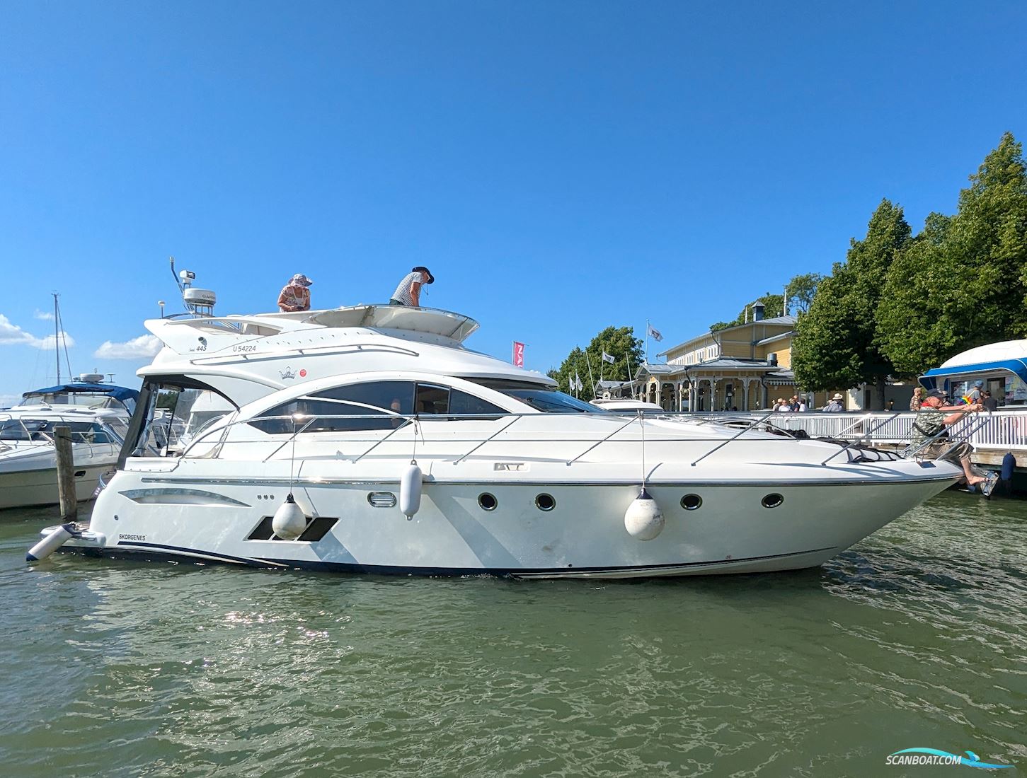 Skorgenes 445 Fly Motorboat 2009, with Volvo Penta D6 - 425 engine, Finland
