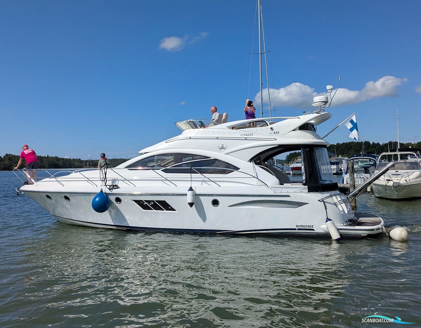 Skorgenes 445 Motorboat 2009, with Volvo Penta D6 435 engine, Finland