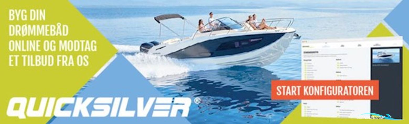 Skræddersy Din Personlige Quicksilver Motorboat 2024, Denmark
