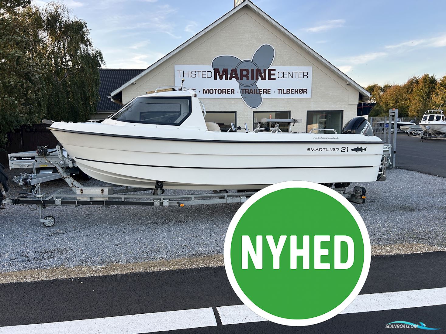 Smartliner Cuddy 21 Motorboat 2020, with Mercury engine, Denmark