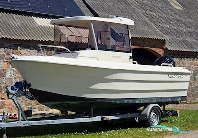Smartliner Fisher 19 Motorboat 2016, with Mercury F80 engine, Denmark