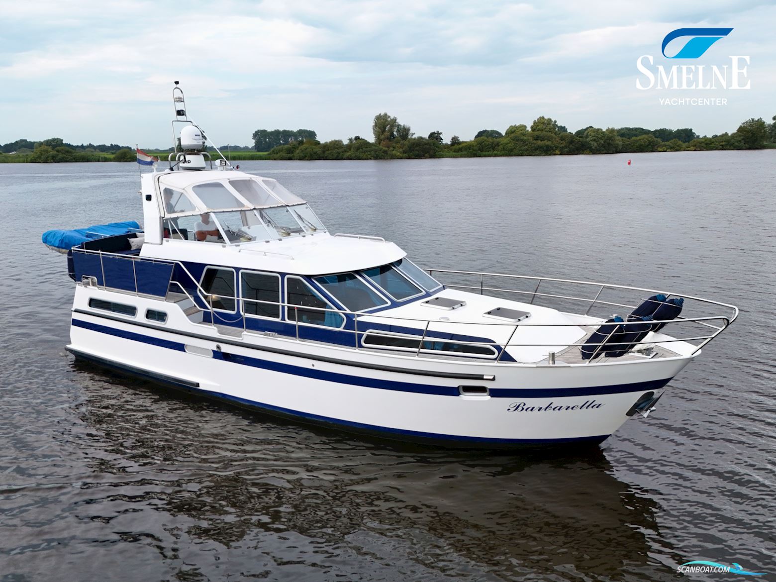Smelne Kruiser 1180S Motorboat 2003, with Vetus Deutz, DT43 engine, The Netherlands