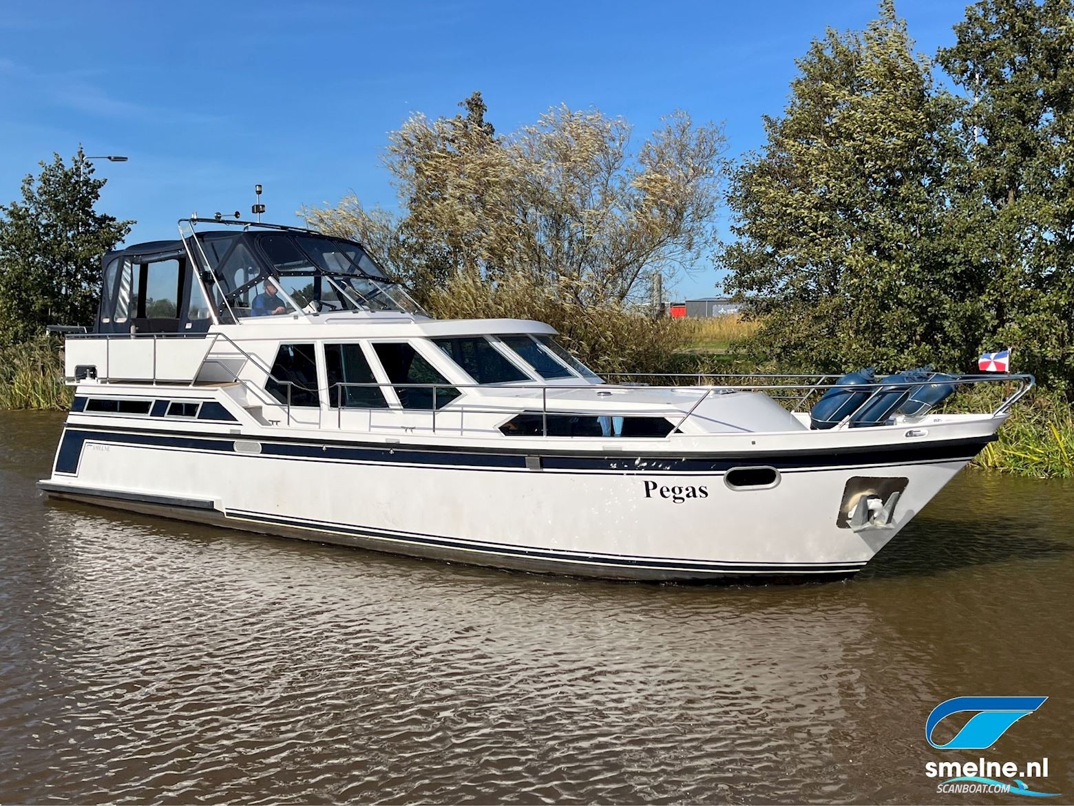 Smelne Kruiser 1240S Motorboat 1995, with Volvo Penta Tmd41D engine, The Netherlands
