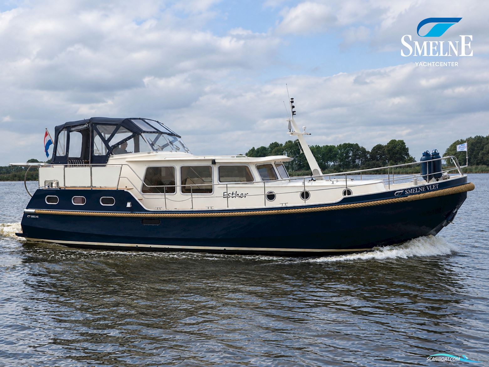 Smelne Vlet 1295 Motorboat 2008, with Vetus Deutz, DTA66 engine, The Netherlands