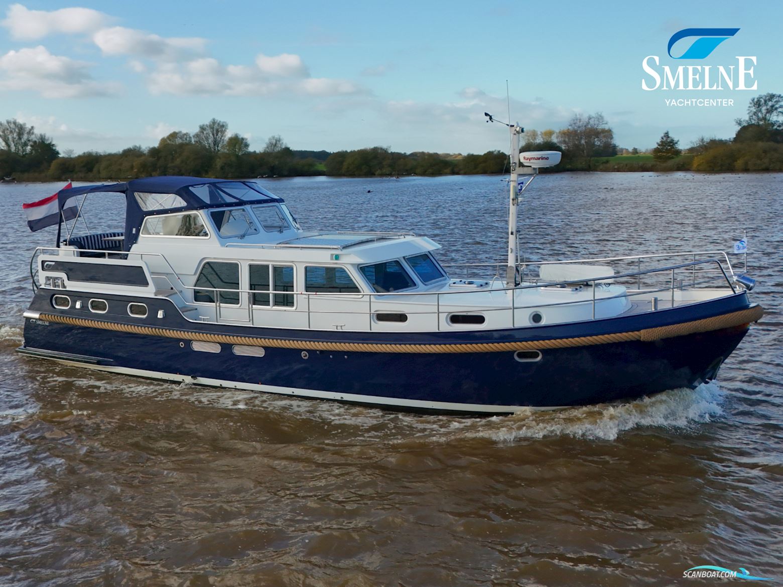 Smelne Vlet 1350 Motorboat 2011, with Vetus Deutz, DT44 engine, The Netherlands