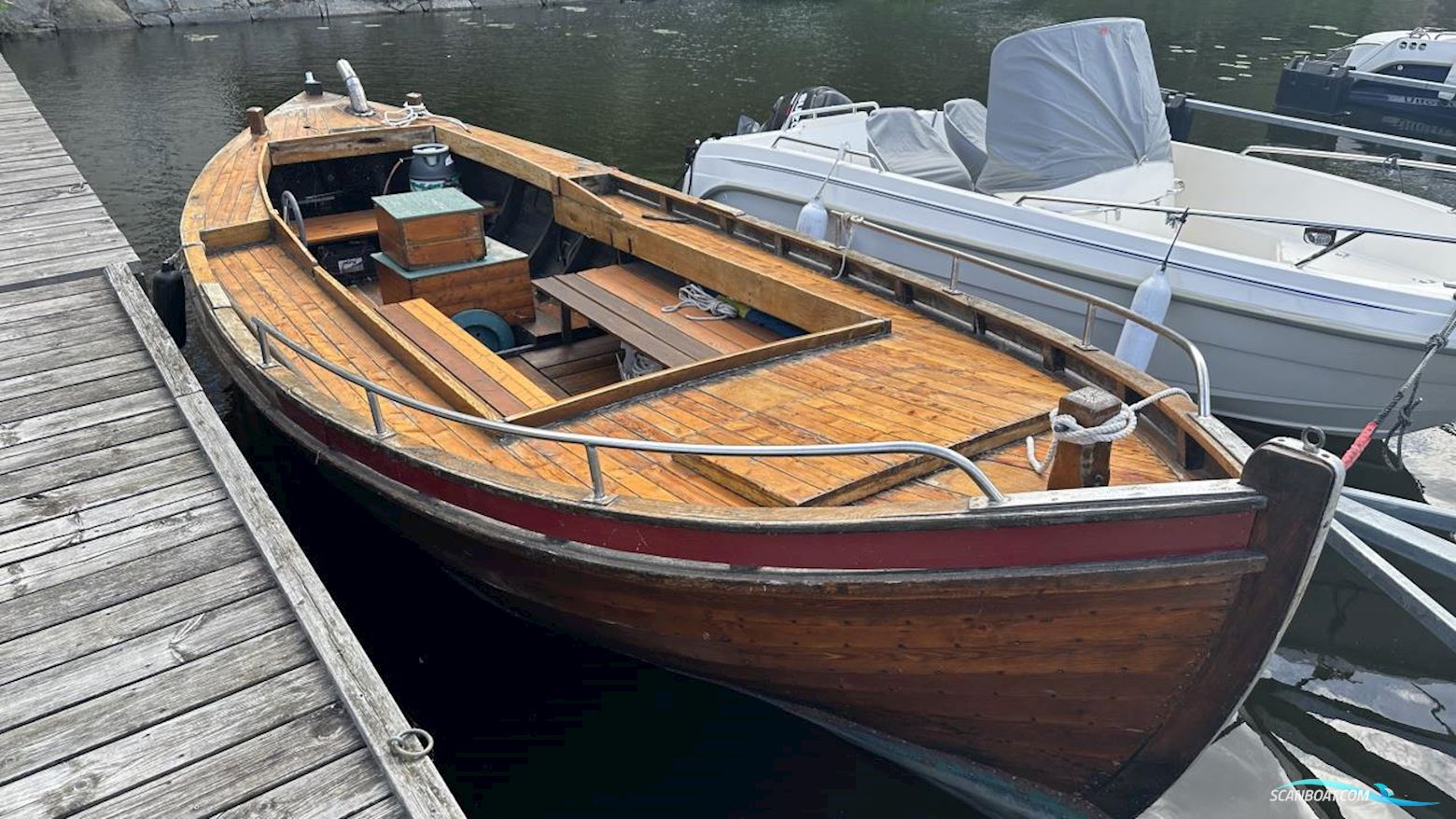 Snipa Motorboat 1980, with Säffle engine, Sweden