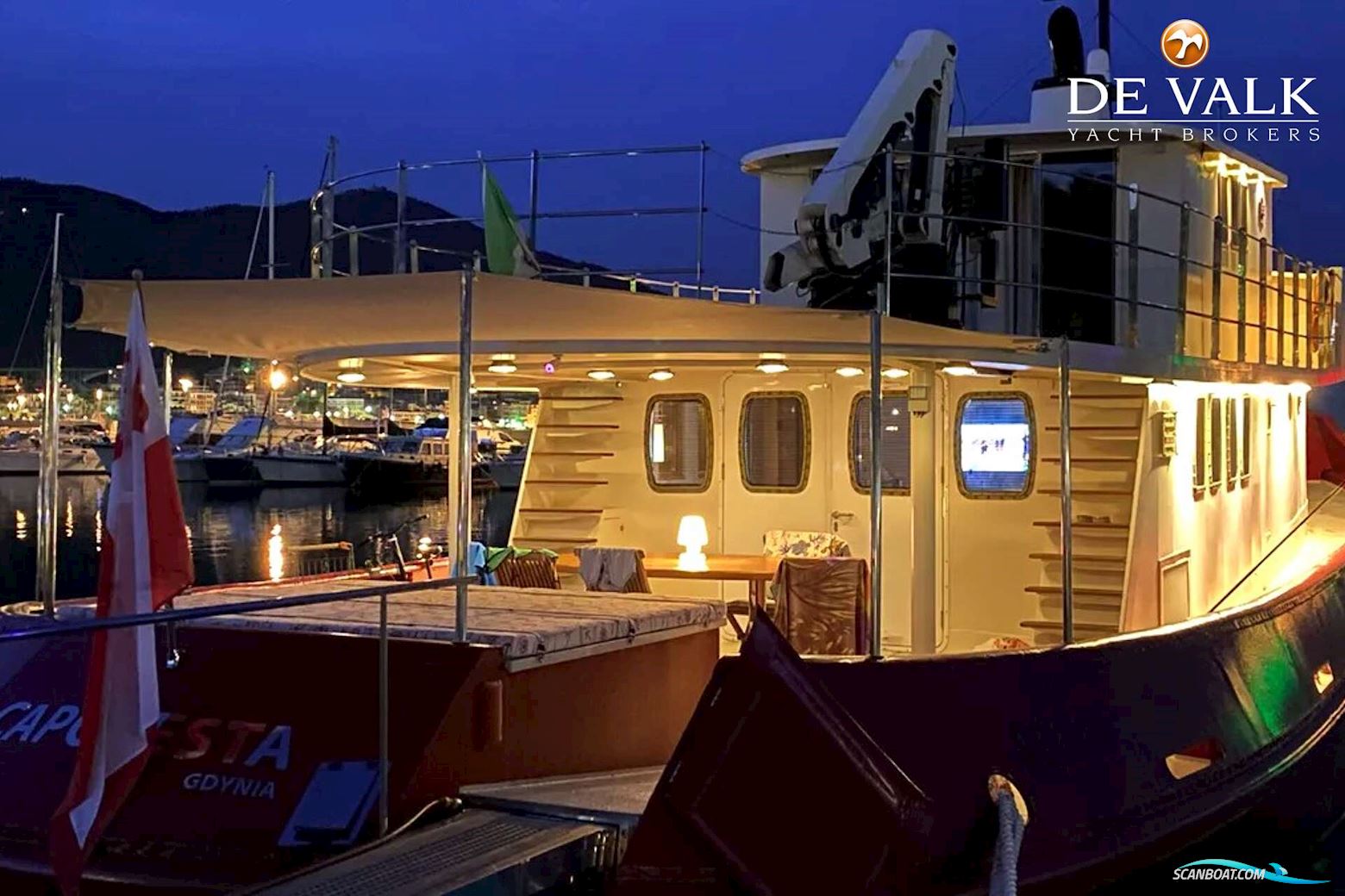Solimano Tugboat Motorboat 1962, with Deutz engine, Italy