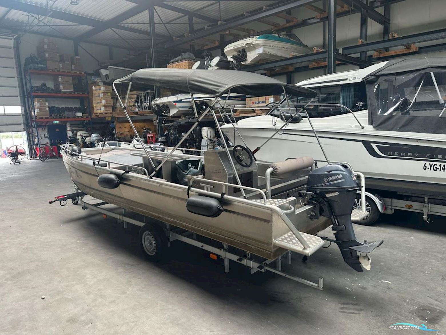 Spaarndammer Aluminium Platbodem 6.0 Jon