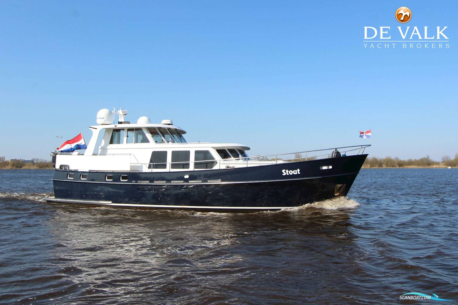 Spiegelkotter 14.50 Motorboat 1996, with Perkins engine, The Netherlands
