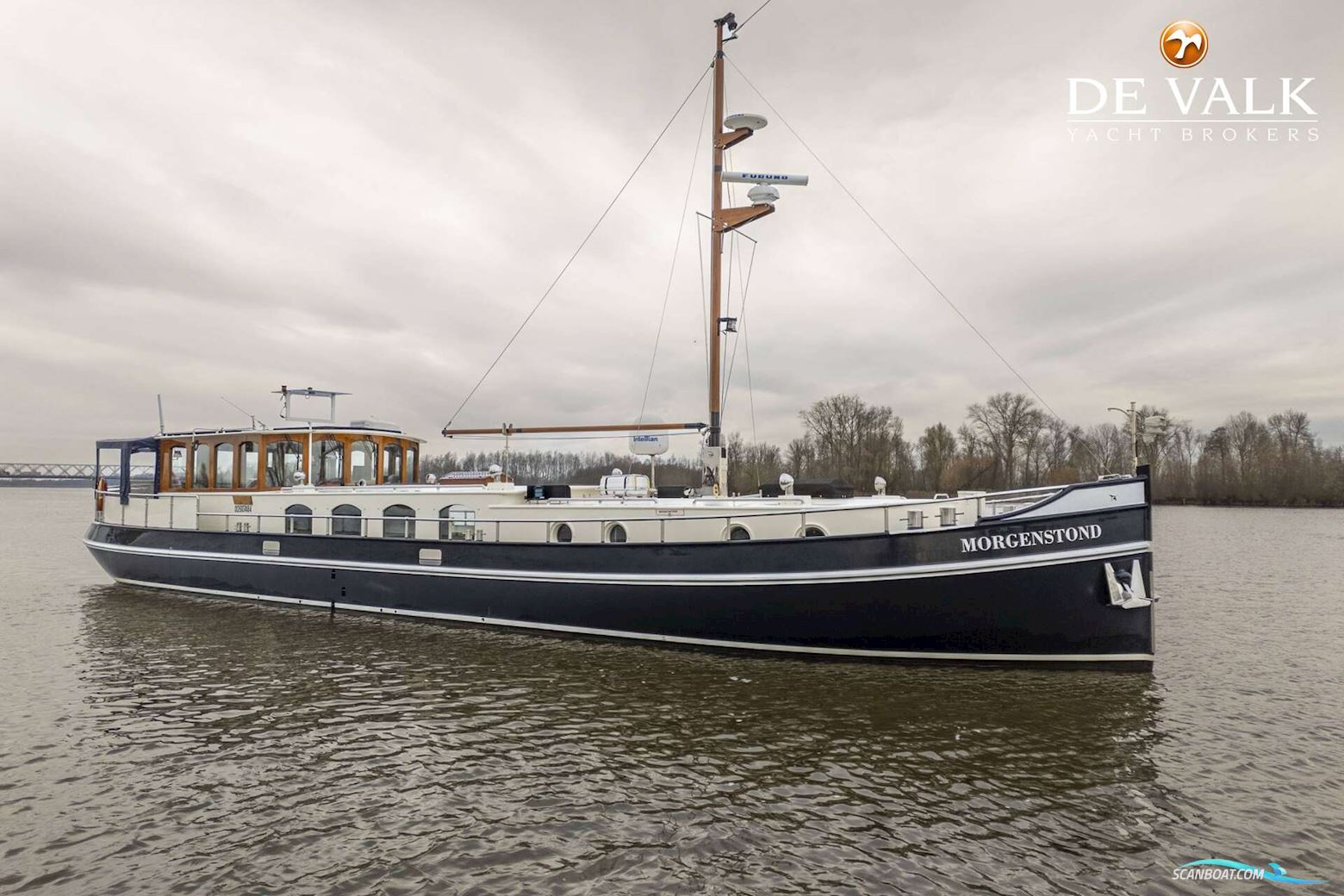 Stentor Luxe Motor 21.50 Motorboat 2006, with John Deere engine, The Netherlands
