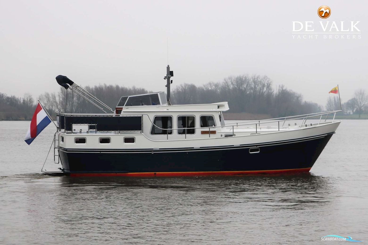Stevens Columbus Kotter 1000 Motorboat 2001, with Iveco Greenpower engine, The Netherlands