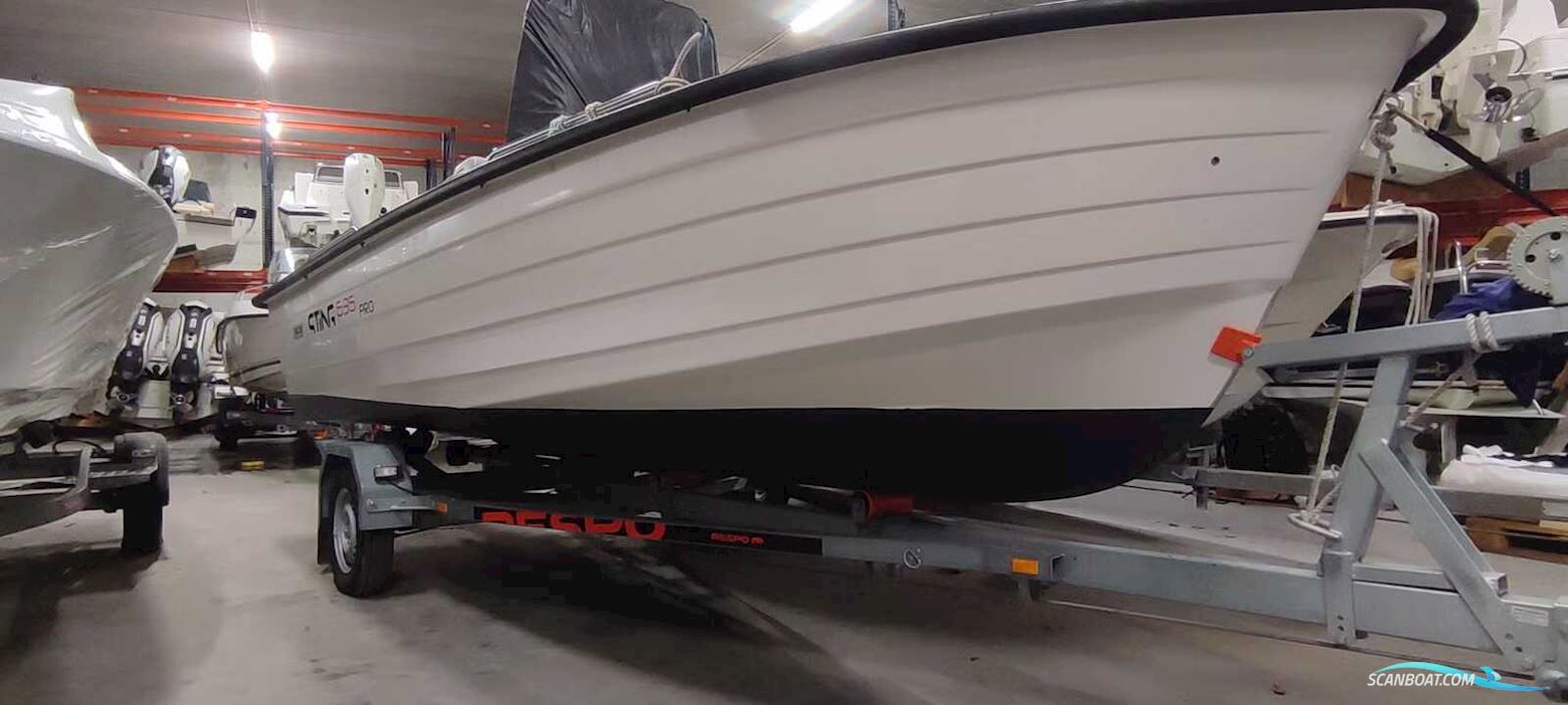 Sting 535 Pro Motorboat 2017, with Evinrude engine, Germany