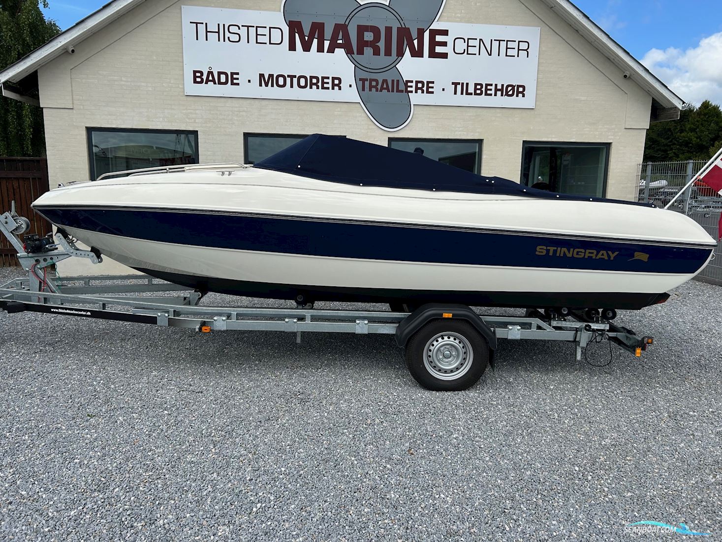 Stingray 192 RX Med Næsten ny Trailer
