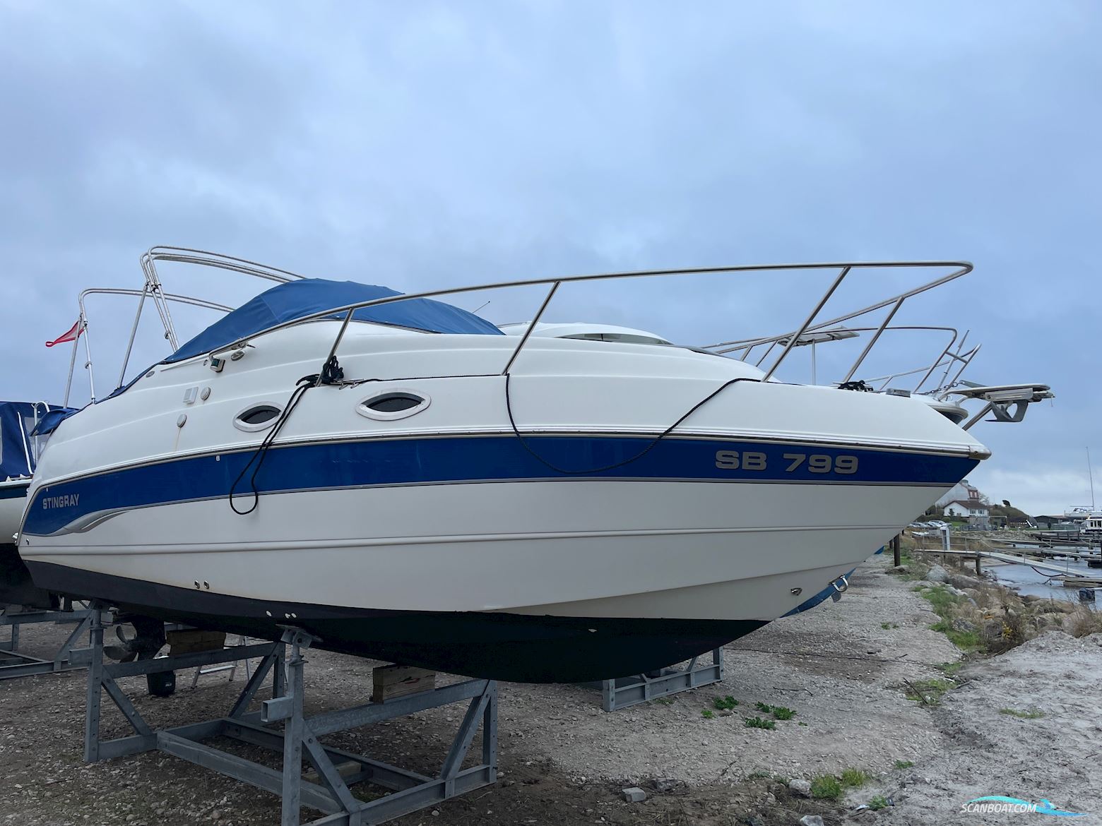 Stingray 240 cs Motorboat 2007, with Mercruiser engine, Denmark