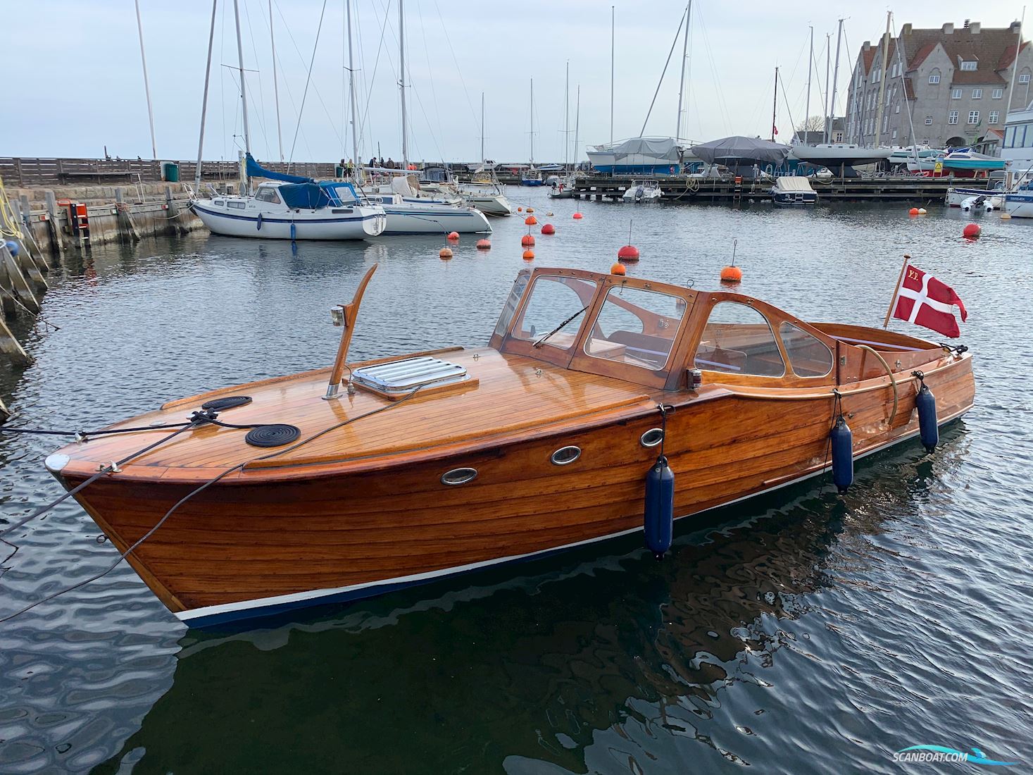 Storebro 25 Solo Motorboat 1955, with Volvo Penta engine, Denmark