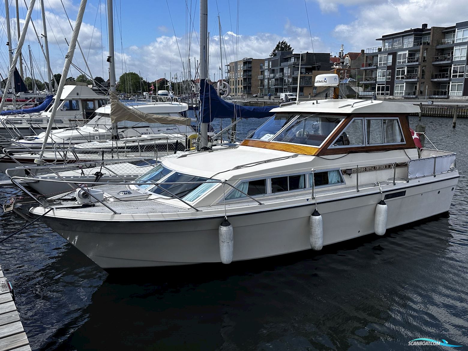 Storebro 31 Motorboat 1976, with Leyland 113 HK engine, Denmark