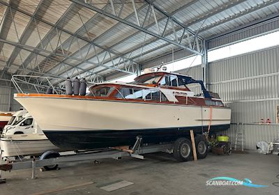 Storebro 34 Baltic Motorboat 1974, with Perkins 6.354 engine, Sweden
