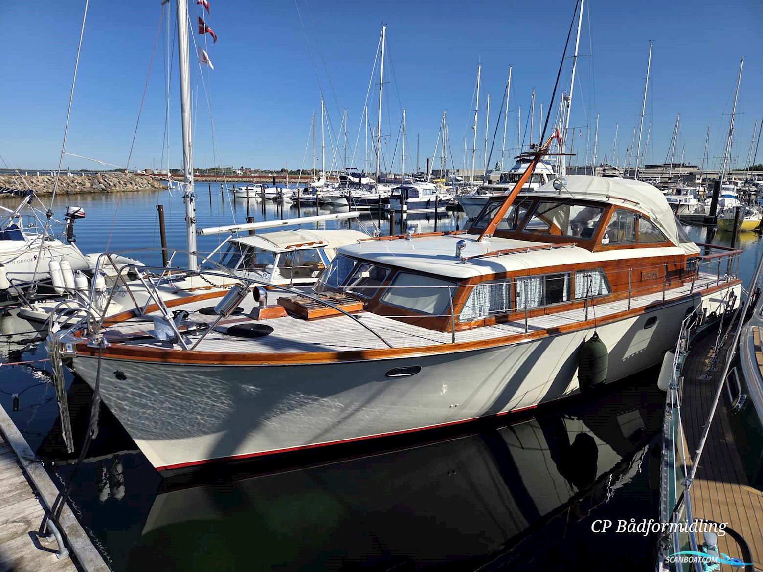 Storebro Kungsörnen Motorboat 1964, with Volvo Penta engine, Denmark