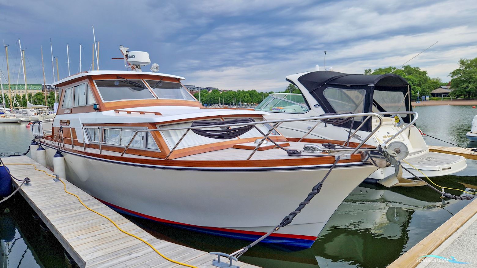 Storebro Royal Cruiser 34 Biscay Motorboat 1983, with Volvo Penta Tamd40B engine, Finland