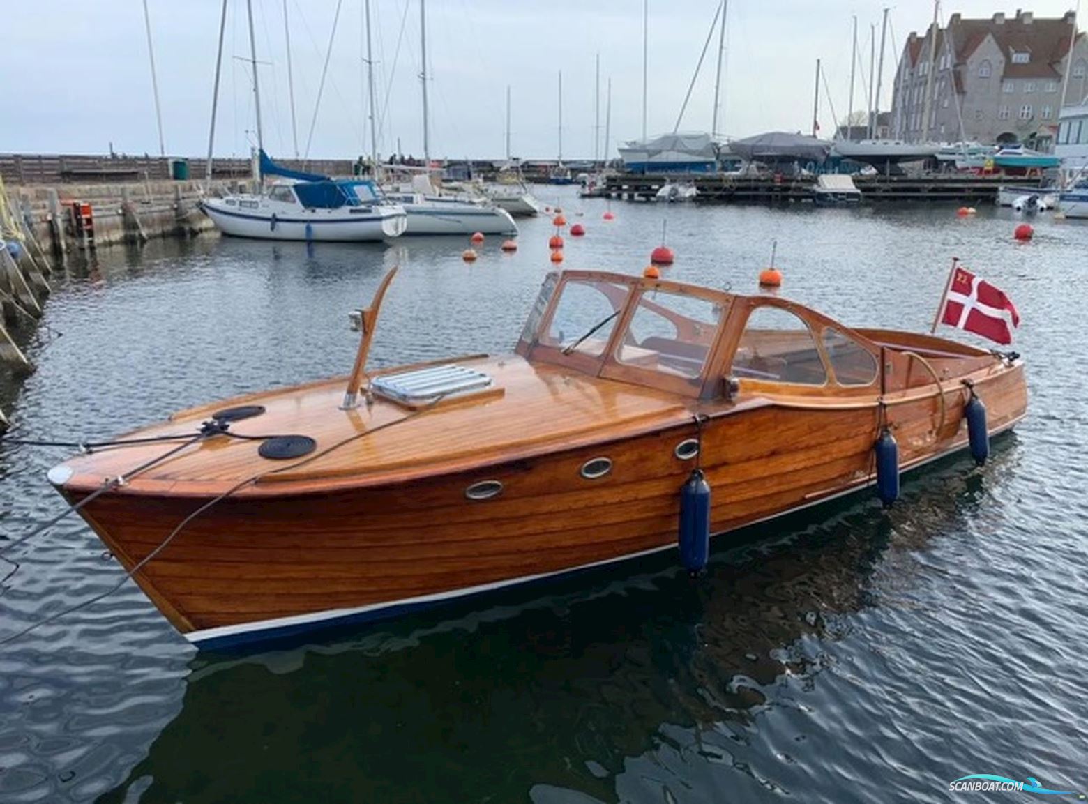 Storebro Solö Ruff Motorboat 1950, with Volvo B20 engine, Denmark