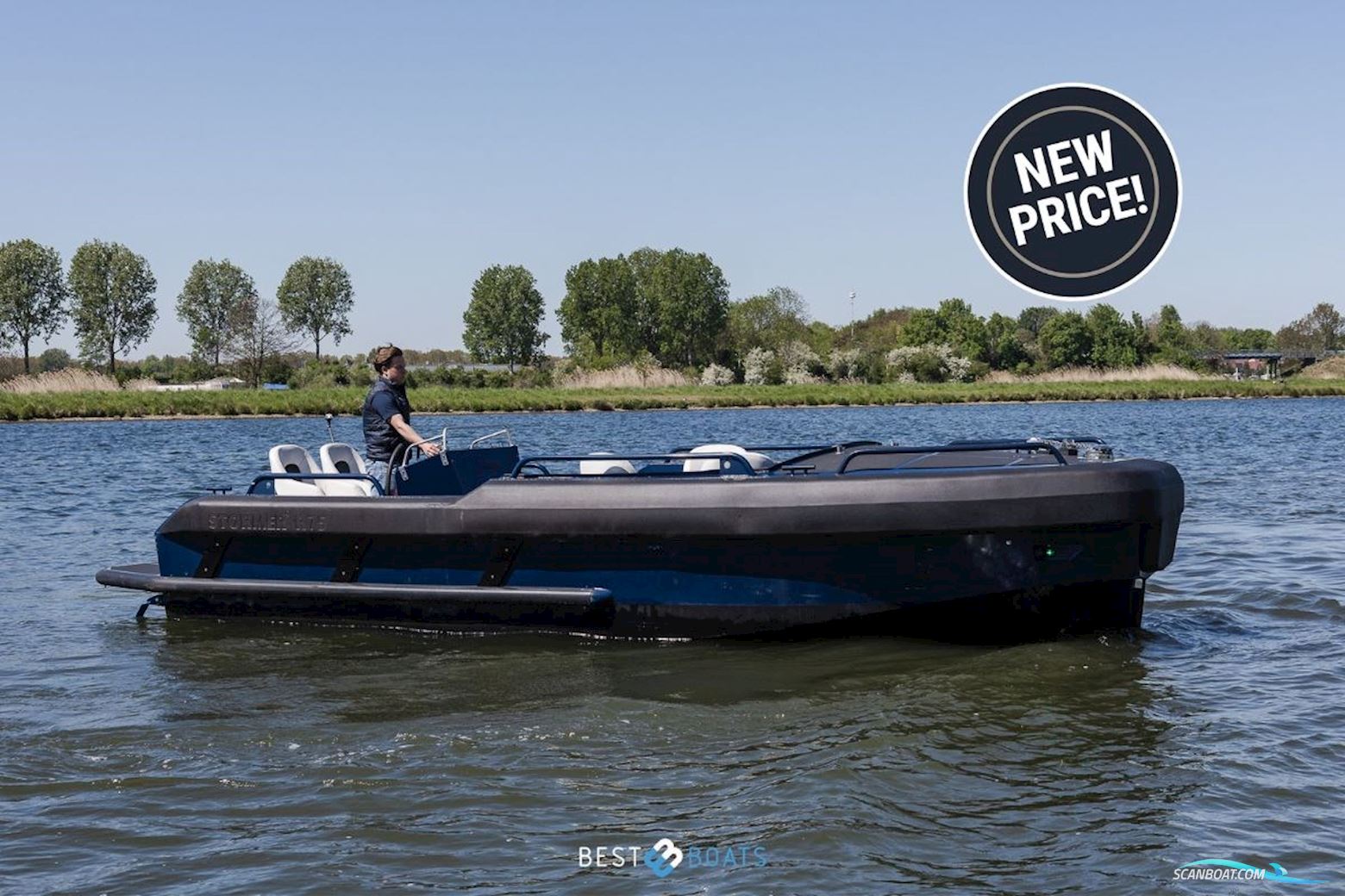 Stormer Marine Tender R75 Motorboat 2018, with Kräutler 132M 20.04 kW engine, The Netherlands
