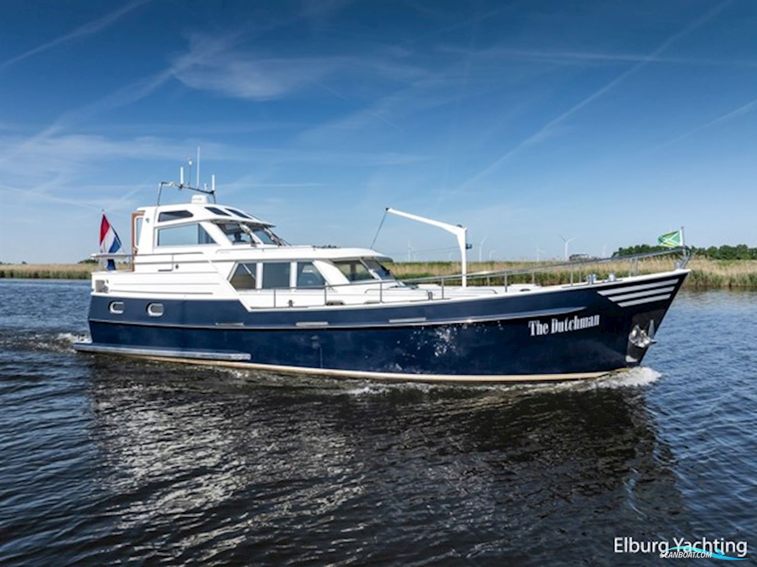 Sturier 480 AC - Vast Stuurhuis - Stabilizers Motorboat 2001, The Netherlands