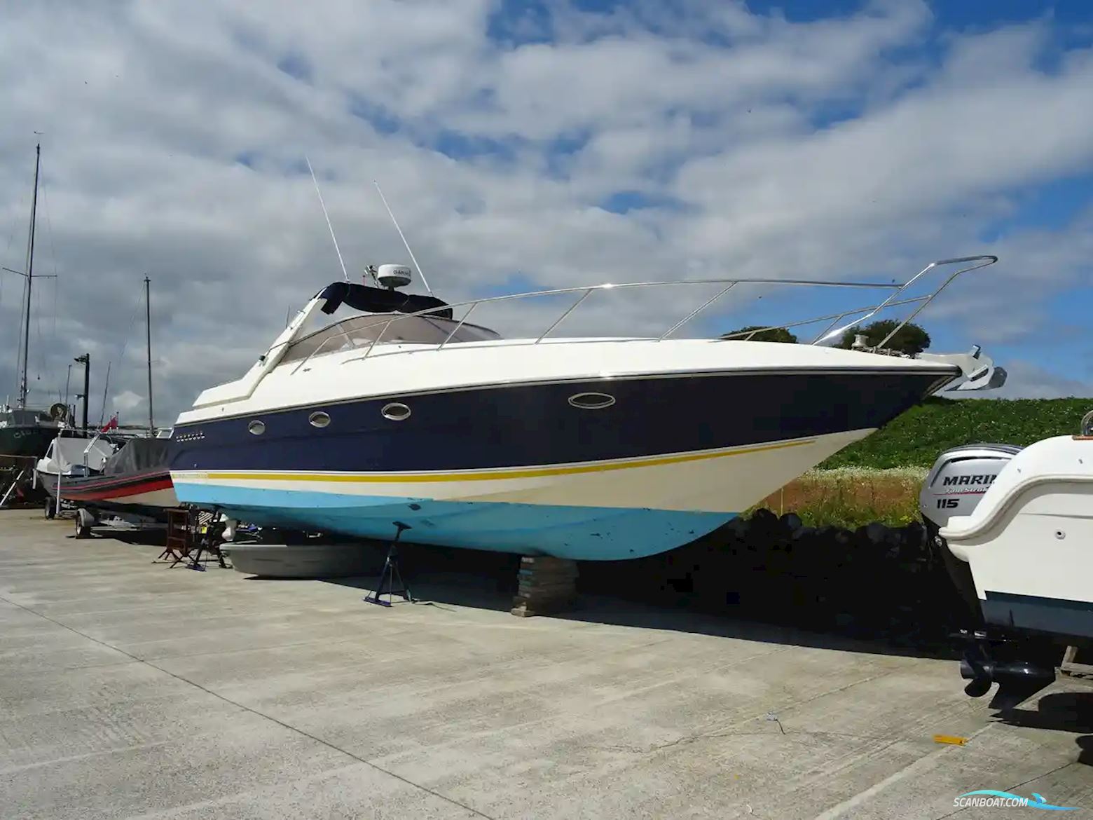 Sunseeker Martinique 38 Motorboat 1992, with VOLVO PENTA - KAD 42 DP engine, United Kingdom