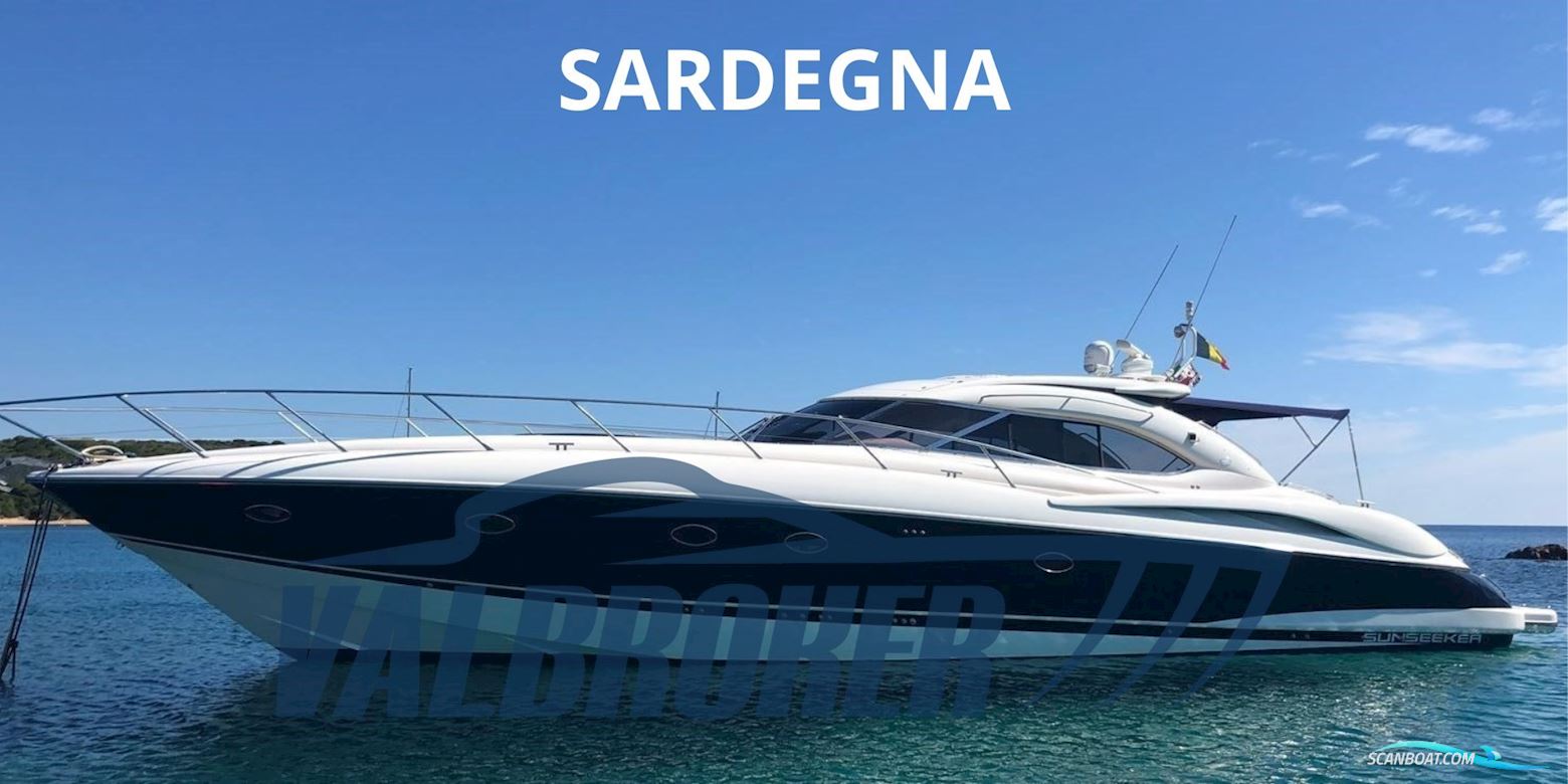 Sunseeker Predator 60 Motorboat 2001, with Man D2848 LE403 engine, Italy