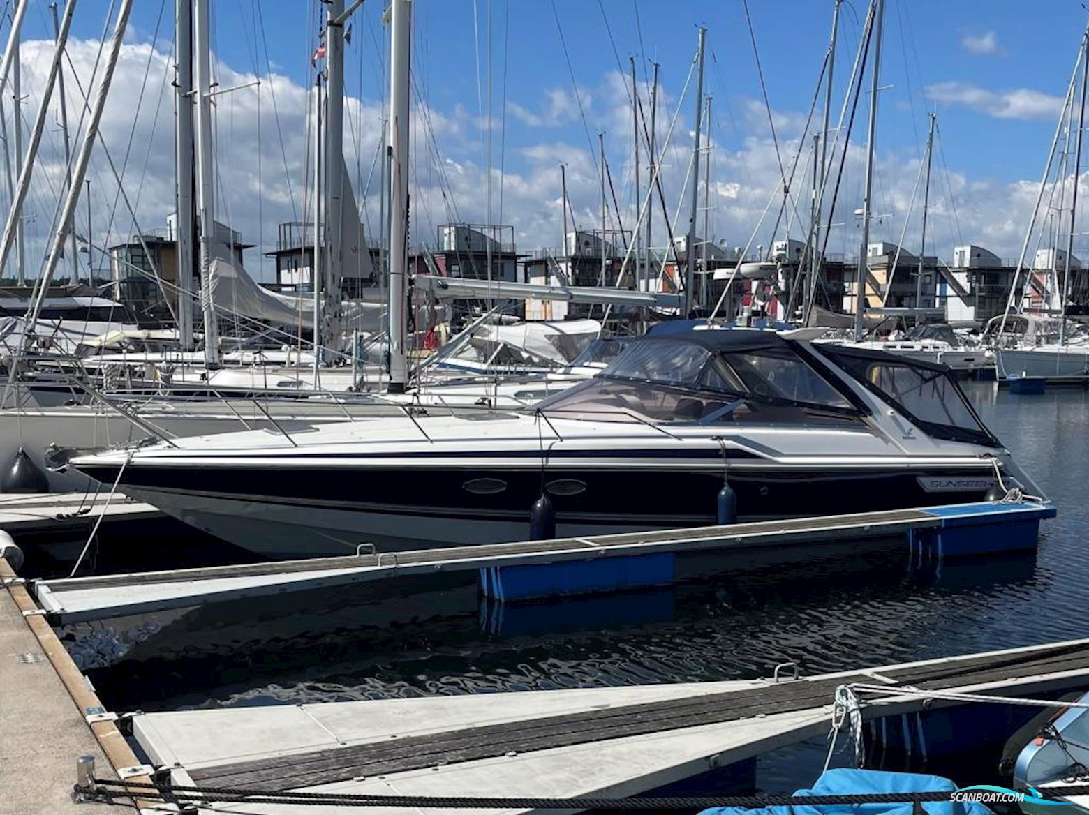 Sunseeker Tomahawk 37 MK 2 Motorboat 1992, with Volvo Penta KAD 42 A engine, Germany