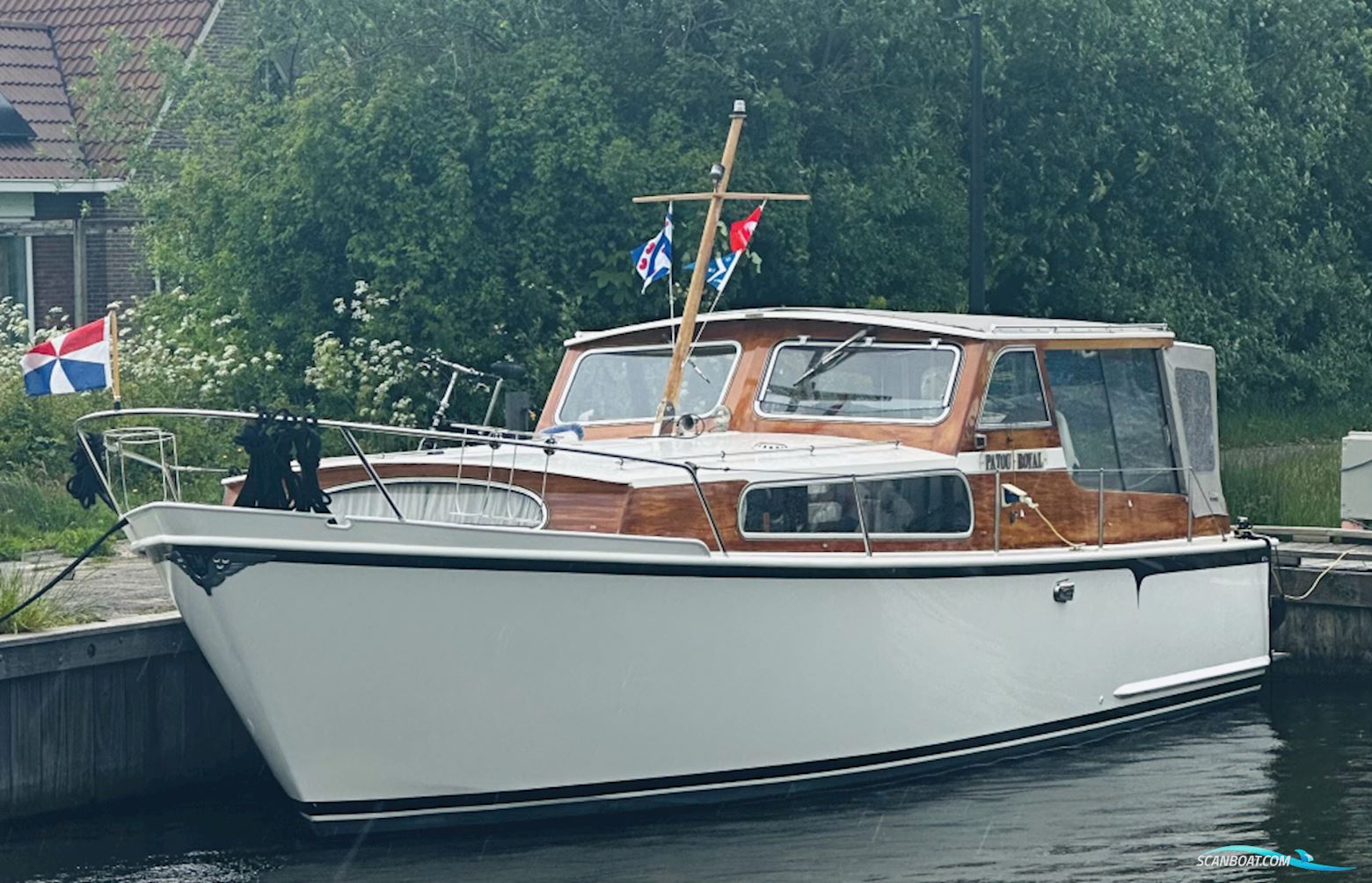 Super Favorite 960 OK Motorboat 1980, with Mitsubishi engine, The Netherlands