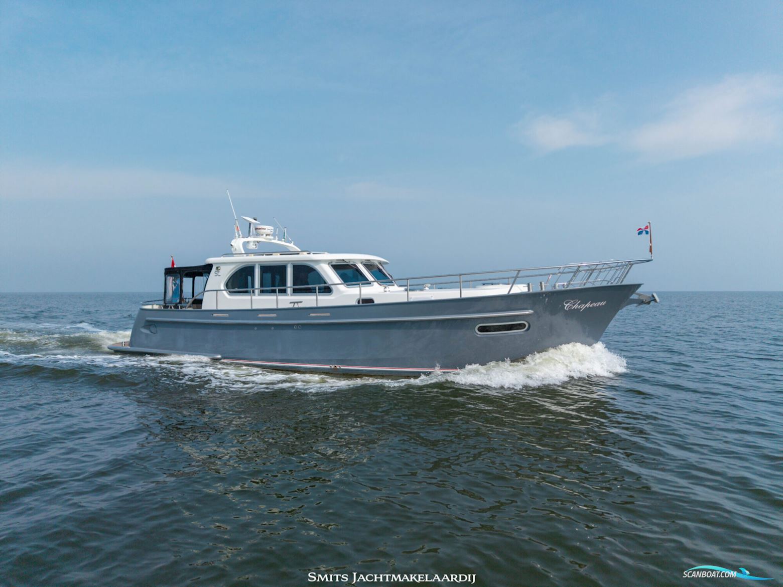 Super Lauwersmeer SL 460 France Proof Spudpalen Motorboat 2011, with Iveco F4GE606A*E engine, The Netherlands
