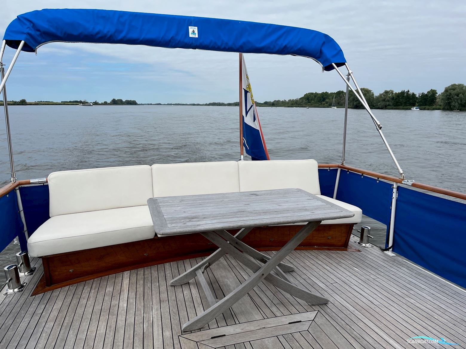Super Van Craft 13.80 Motorboat 1985, with 2 engine, The Netherlands