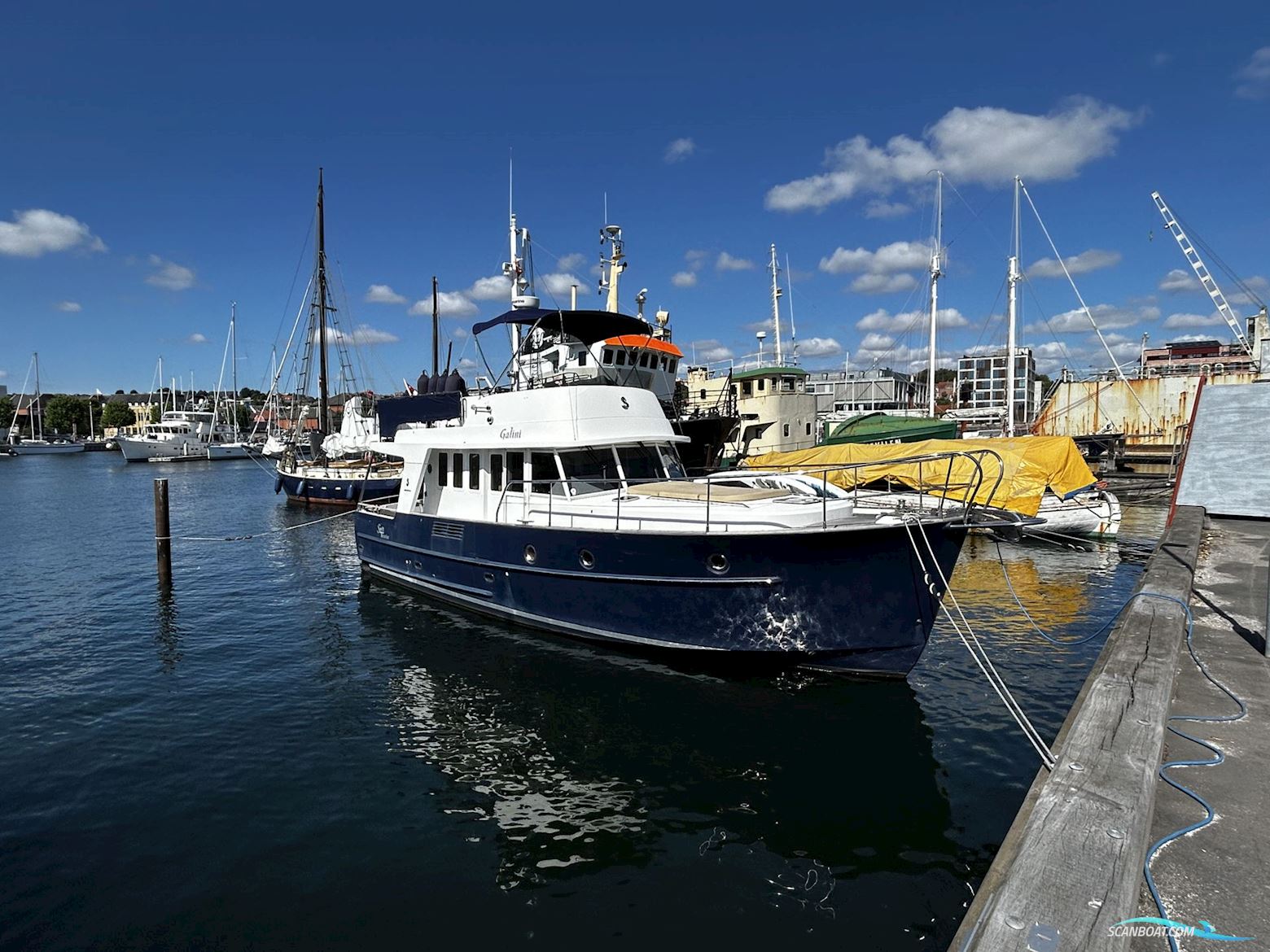 swift Trawler 42 Motorboat 2008, with Volvo Penta D4 engine, Denmark