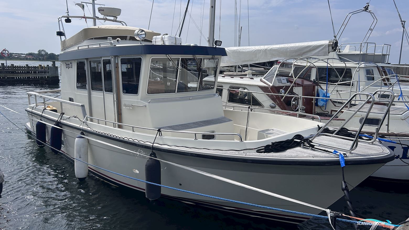 Targa 31 Motorboat 2007, with 2 x Volvo Penta D4-300 engine, Denmark
