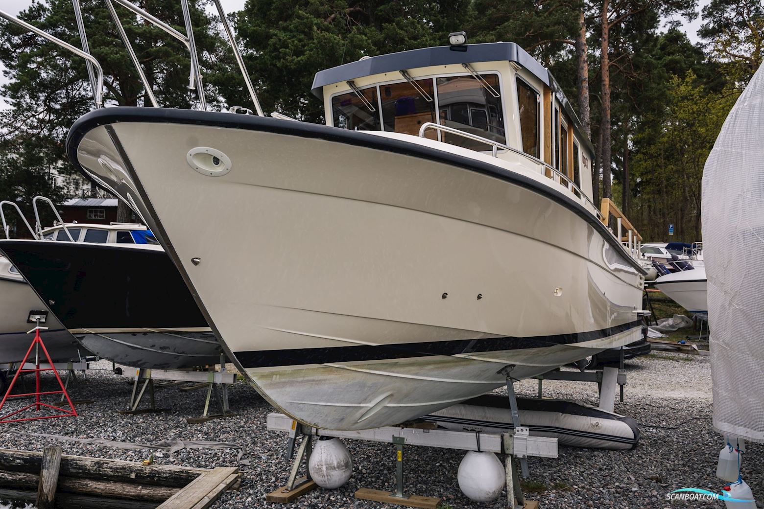 Targa Targa 31 MK2 no. 131 Motorboat 2004, with 2 x Kad43P-A engine, Sweden
