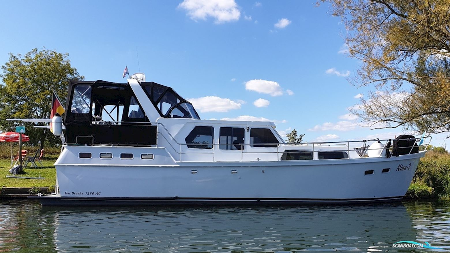 Ten Broeke 1250 Motorboat 1996, The Netherlands