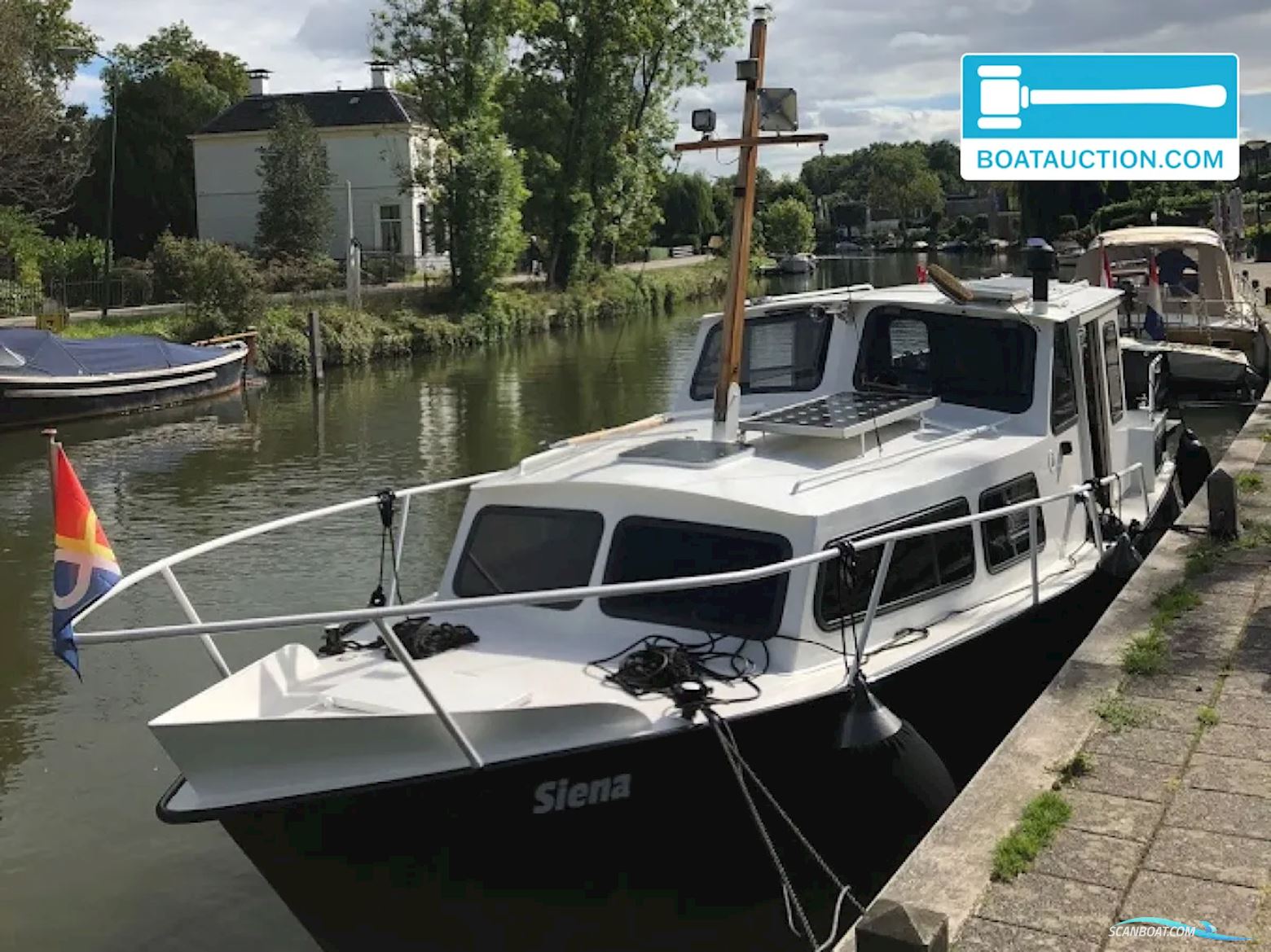 Ten Broeke AK950 Motorboat 1979, with Mitsubishi engine, The Netherlands